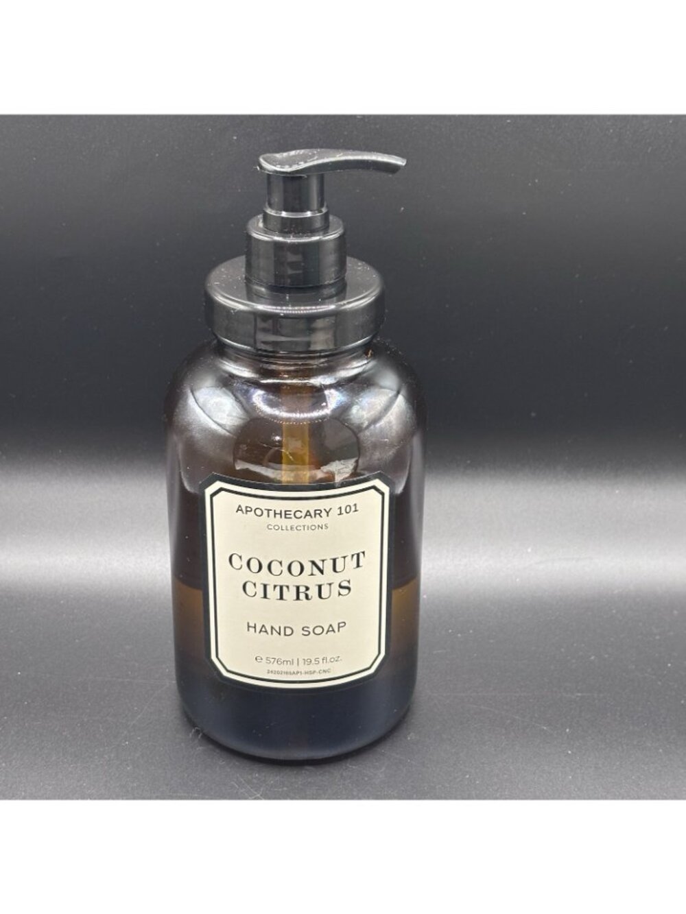 Apothecary 101 Collections Hand Wash Coconut Citrus 20 fl oz Dark Glass Bottle - Picture 6 of 16